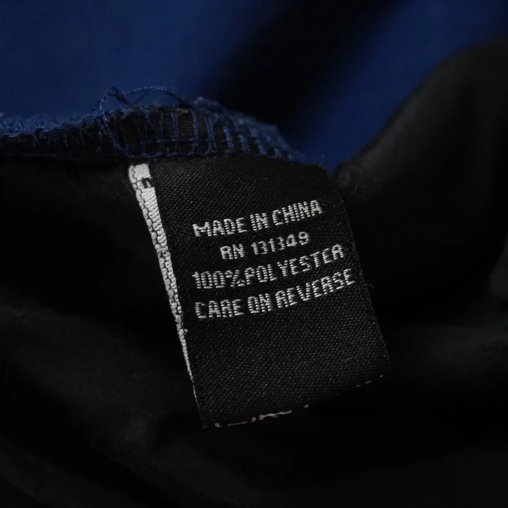 The North Face Denali Fleece Jacket XXL Mens Blue Black Full Zip 800